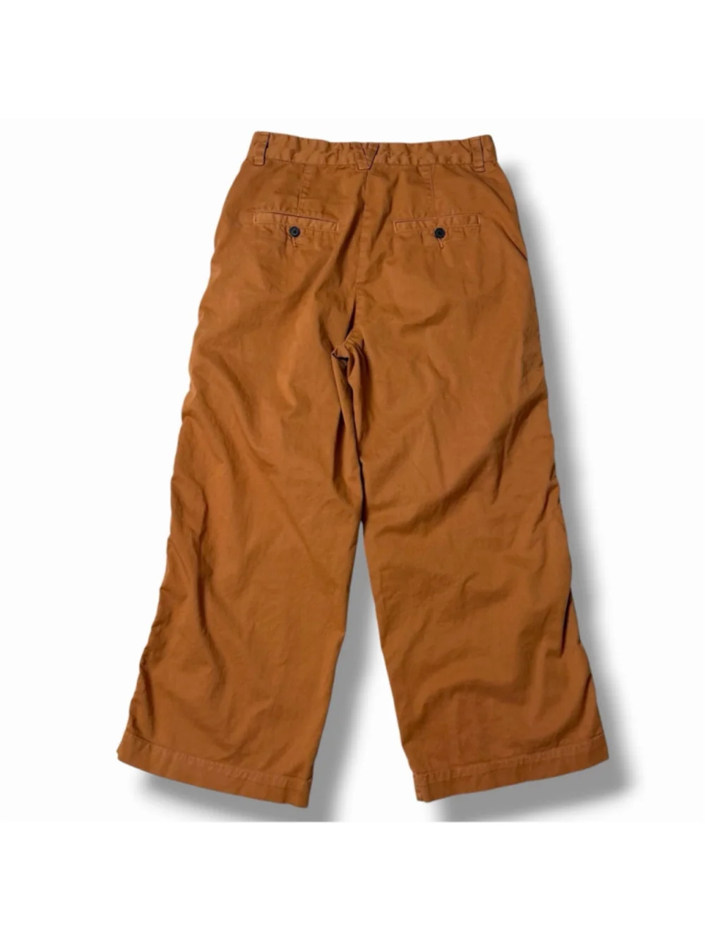 Veronica Beard Ryder Pants Women Size 27/4 In Clay Wide Leg 11” Pleat Front